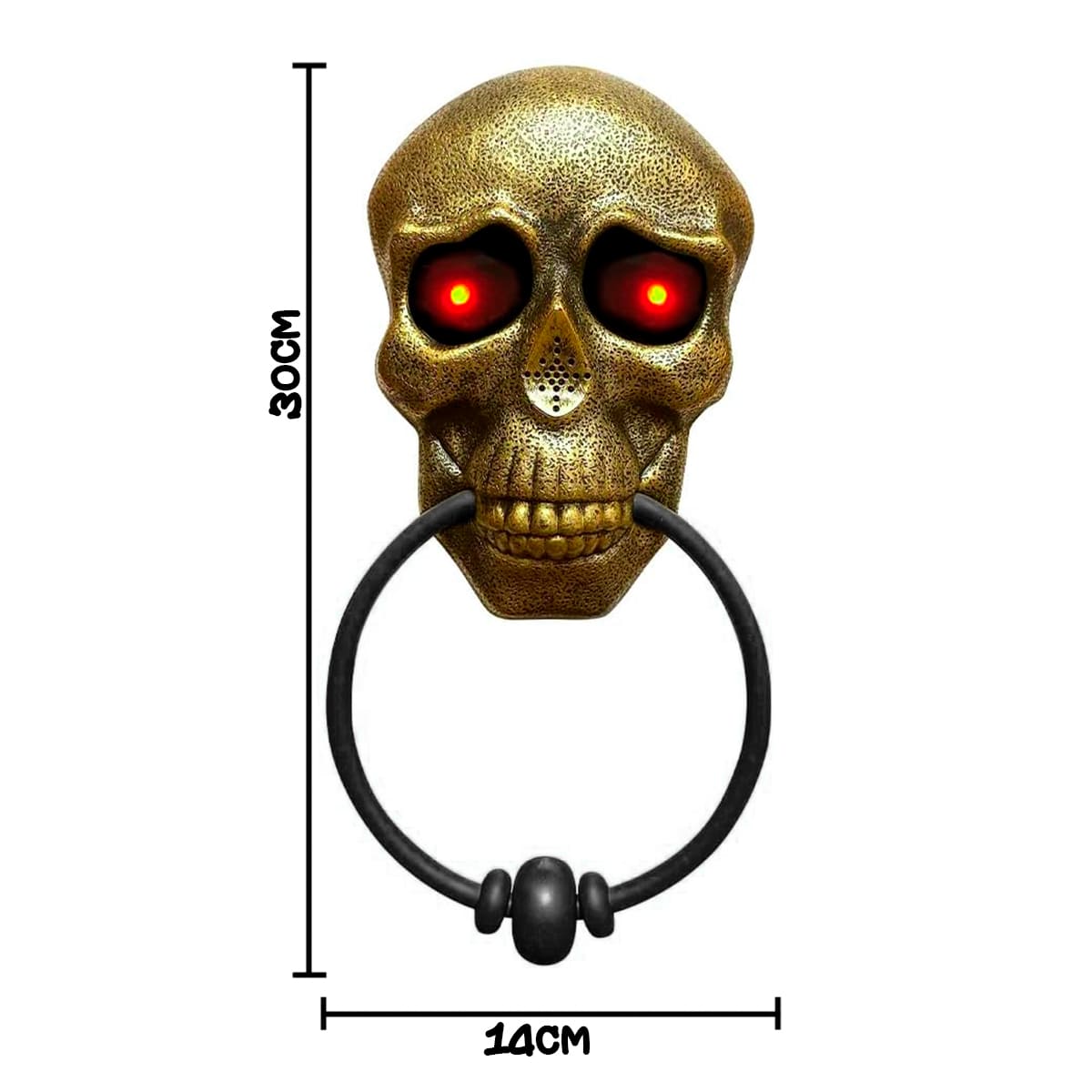 Miniatura 8 de Timbre Halloween Calavera AX936-3